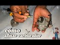 Cómo afinar carburador de xpress 125cc #mecanica #castillor20