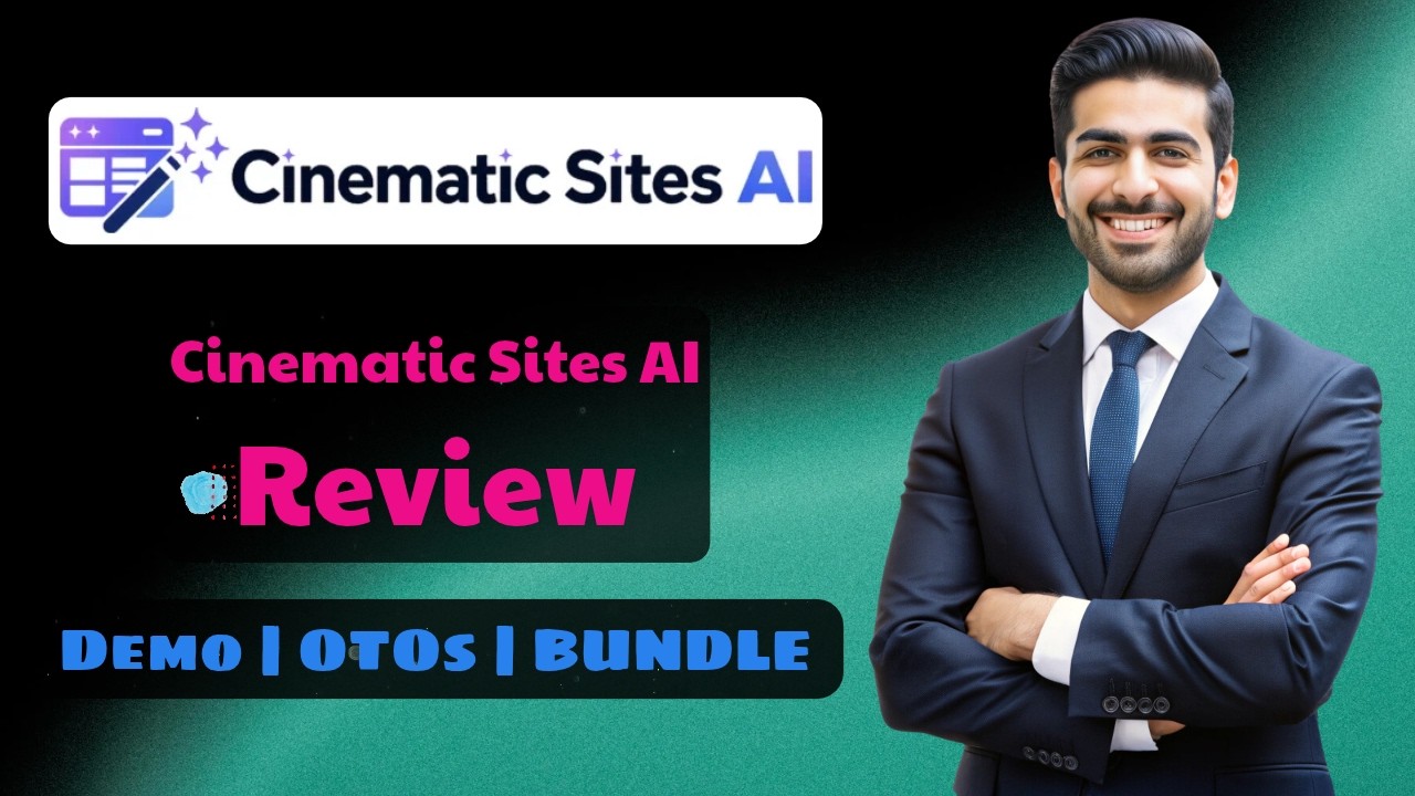 Cinematic Sites AI Review & Bonuses: Walkthrough + Demo + OTO 🔵 Cinematic Sites AI Review OTO Bundle