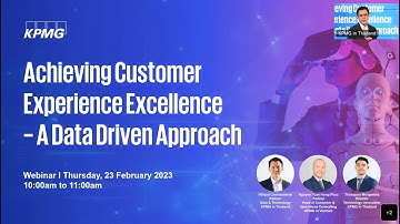 [Webinar Re-run] Achieving Customer Experience Excellence – A Data Driven Approach