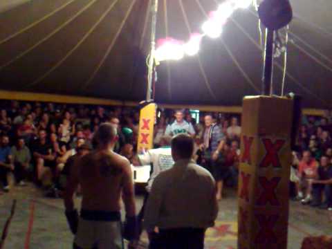 Fred Brophy Boxing Tent Nanango fight 4 round 1 ta...