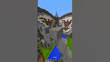 Huge CAVE in Build Battle! 🌲 #hypixel #minecraftbuilding #minecraftbuilds #shorts