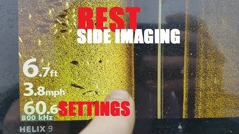 Humminbird SIDE Imaging BEST Tutorial - HELIX Settings explained On and Off the Water