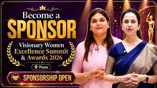 Become a Sponsor | Visionary Women Excellence Summit & Awards 2026 | Pune