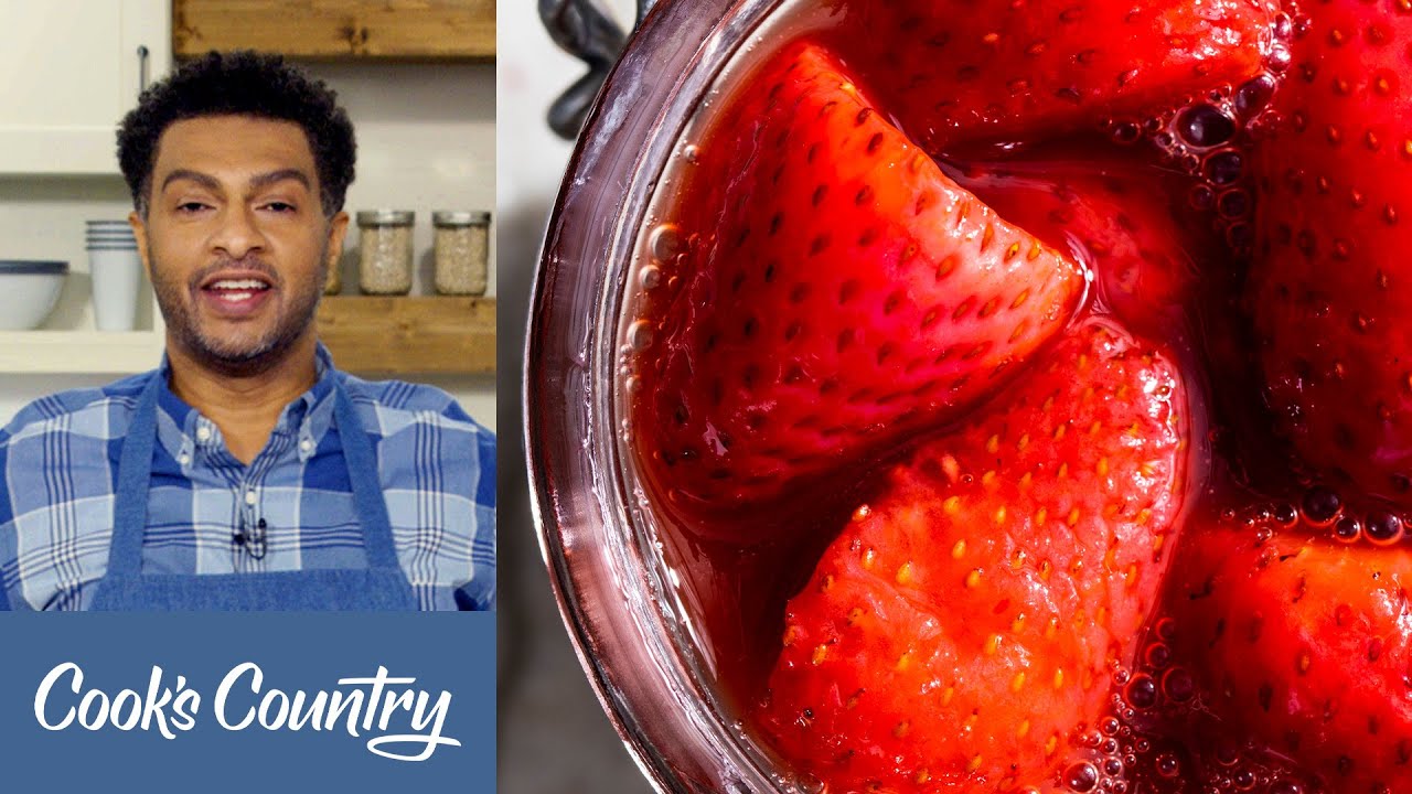 How to Make Strawberry-Basil Compote | America