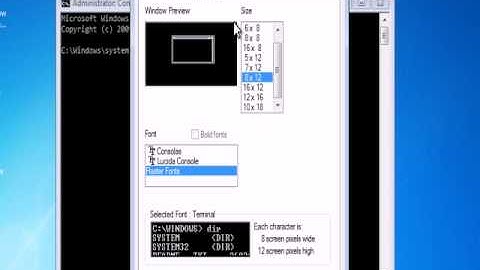 How To Change The Text Color & Font In Command Prompt!