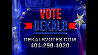 DeKalb County 2016 Election Day PSA
