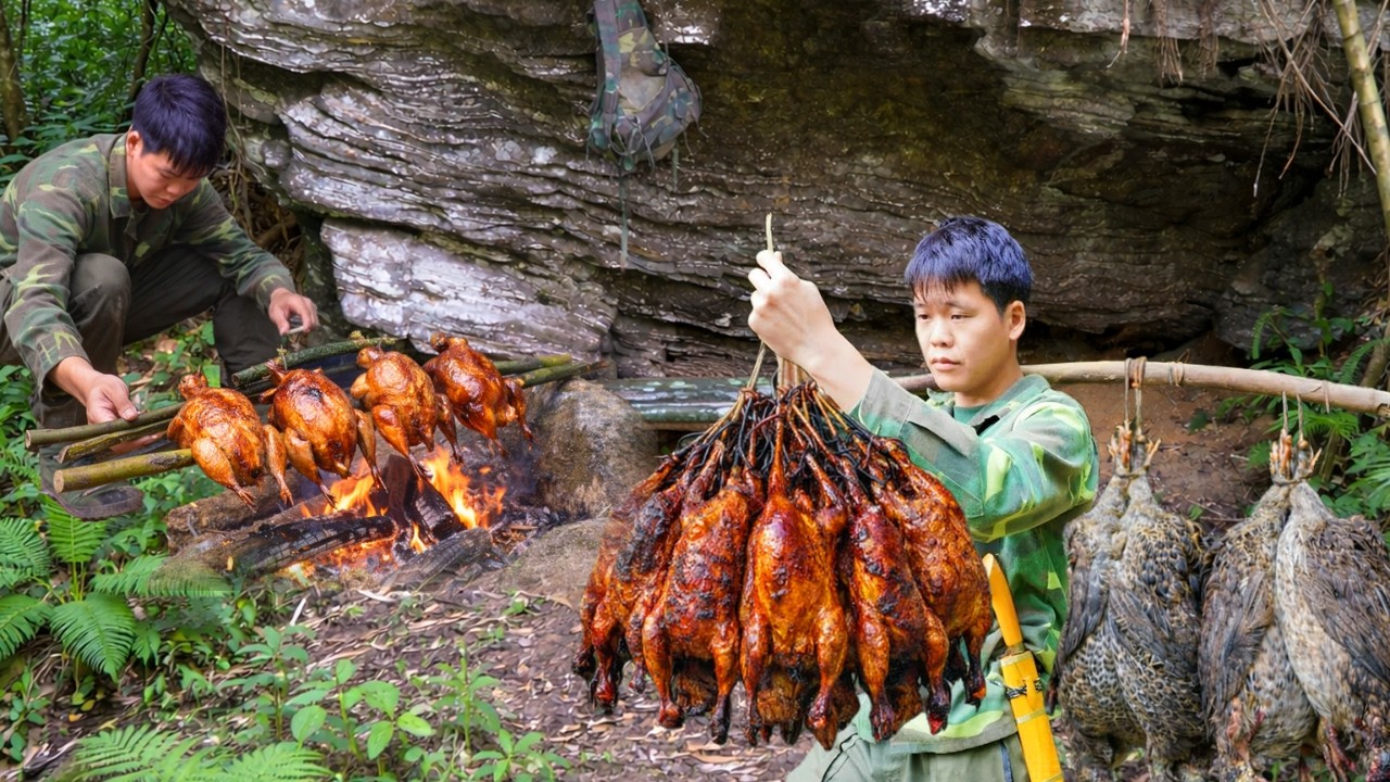Deep Wilderness Exploration: Finding a Bird Nest & Setting Smart Survival Traps