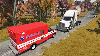 Ambulance Crashes | BeamNG.drive | Coronavirus | COVID-19 #awareness