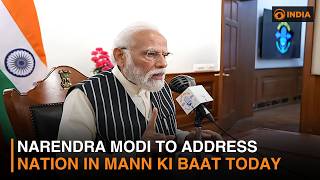 PM Narendra Modi to address nation in Mann Ki Baat today & more updates | DD India Live| 7 AM IST