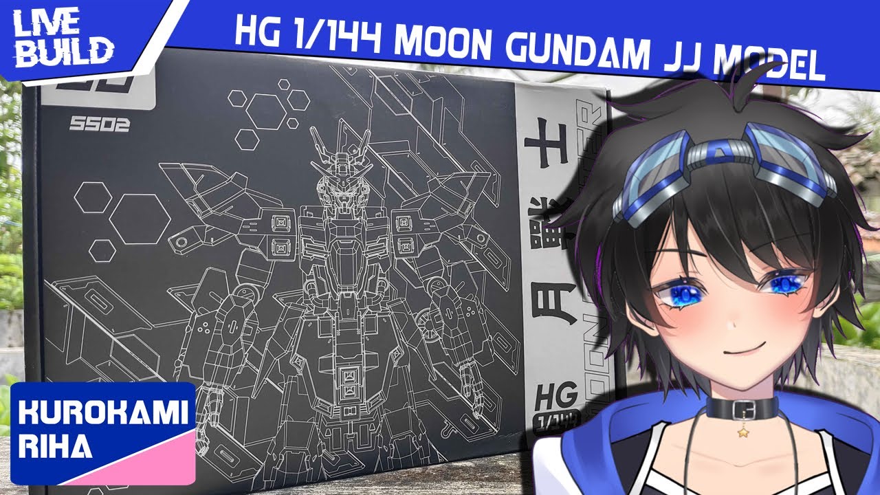 Kelarin Si "Bandai Killer"  - HG 1/144 Moon Soldier by JJ MODEL | Vtuber Indonesia