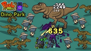 Pickle Pete: Survivor - HARD Dino Park Gameplay Walkthrough (Android,iOS)