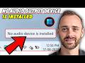 No Audio Device? Fix Sound Output Issues on Windows 11