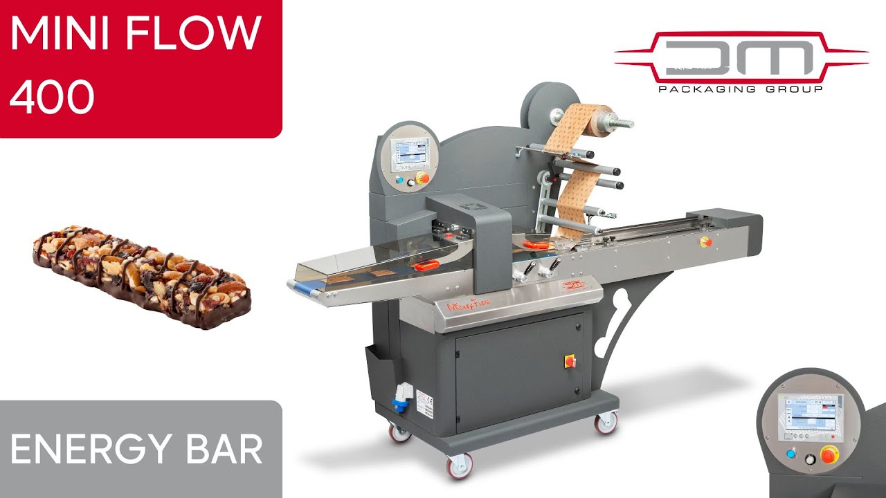 How Energy Bars Are Packaged: MiniFlow 400 Workflow Demonstration