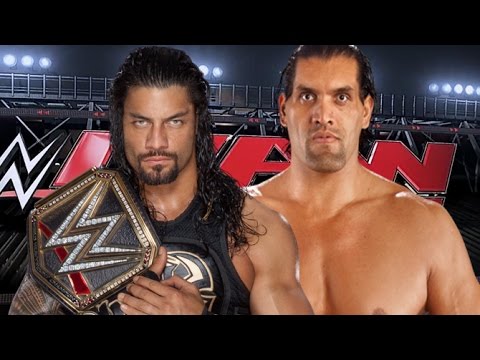 Roman Reigns Vs The Great Khali Epic Match In Wwe Youtube