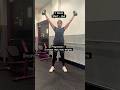 Beginner upper body workout - Y raise. Full body workout link in desc