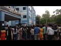 Sskm hospital protest against mamata banerjee outsider comment