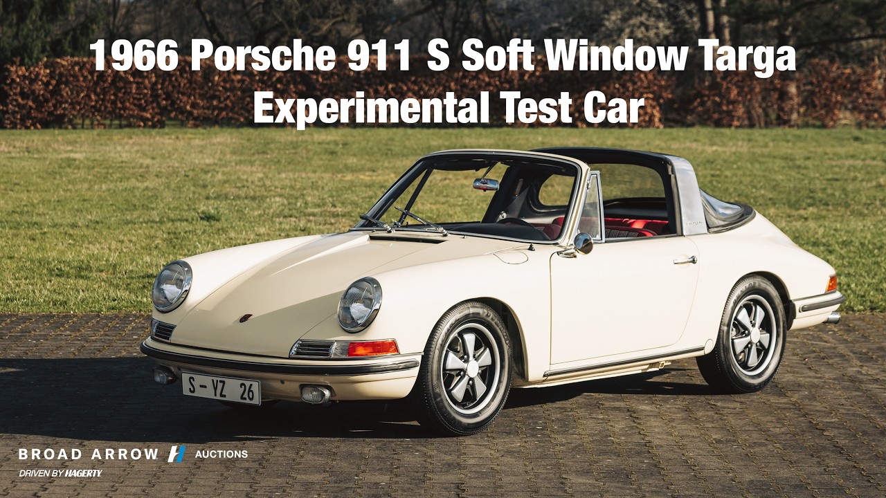 1966 Porsche 911 S Soft Window Targa Test Car ex-Neerpasch | The