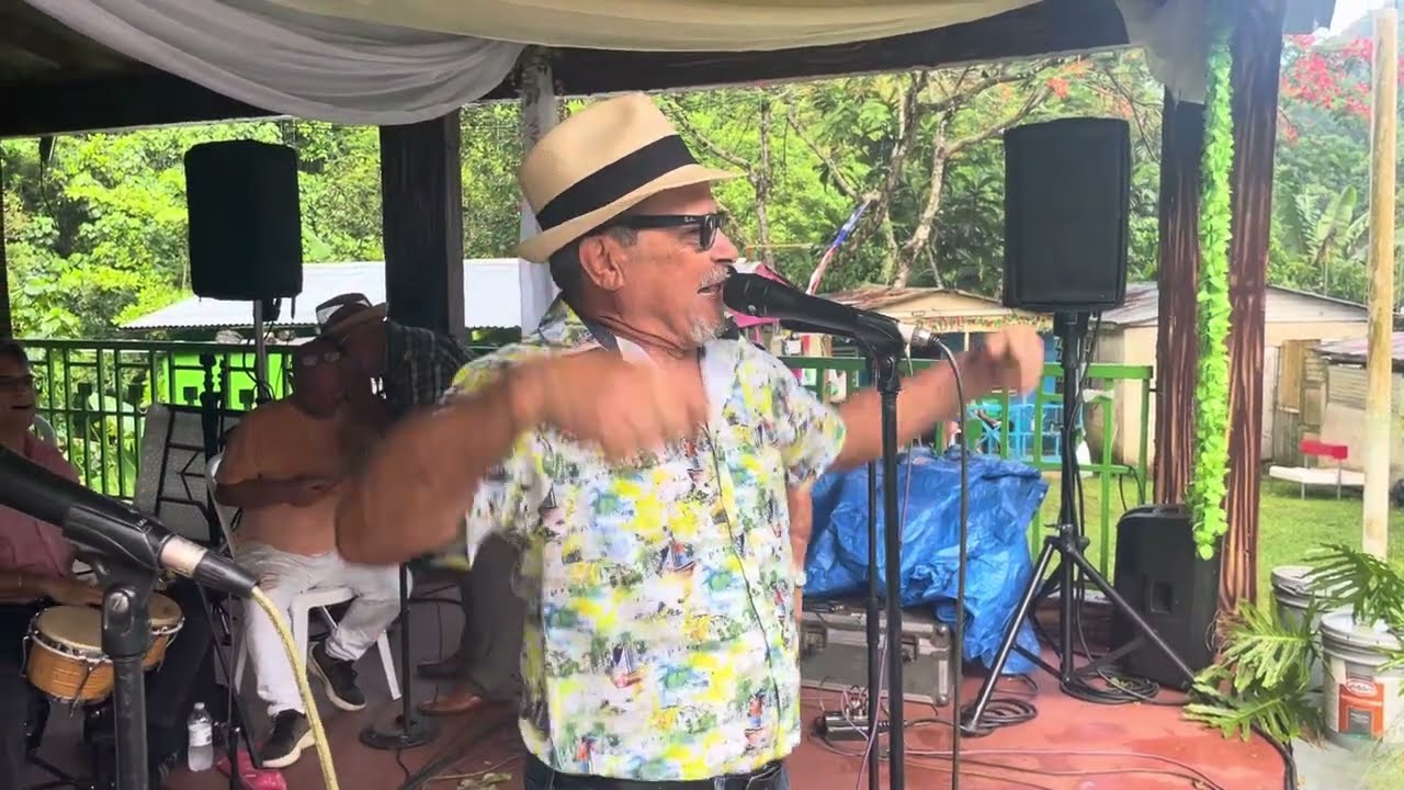 Pico a Pico de Trovadores desde el Festival del Jobo, Alberto Ortega(Orteguita) vs. Billy Rivera.