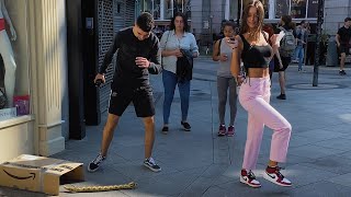 Funny Frights with  Snake Prank