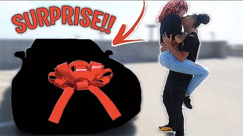 SURPRISING MY GIRLFRIEND WITH HER DREAM CAR!! *EMOTIONAL*