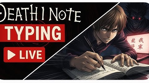 WRITING My SUBSCRIBERS’ Names in the Death Note 👀⚡ (LIVE)