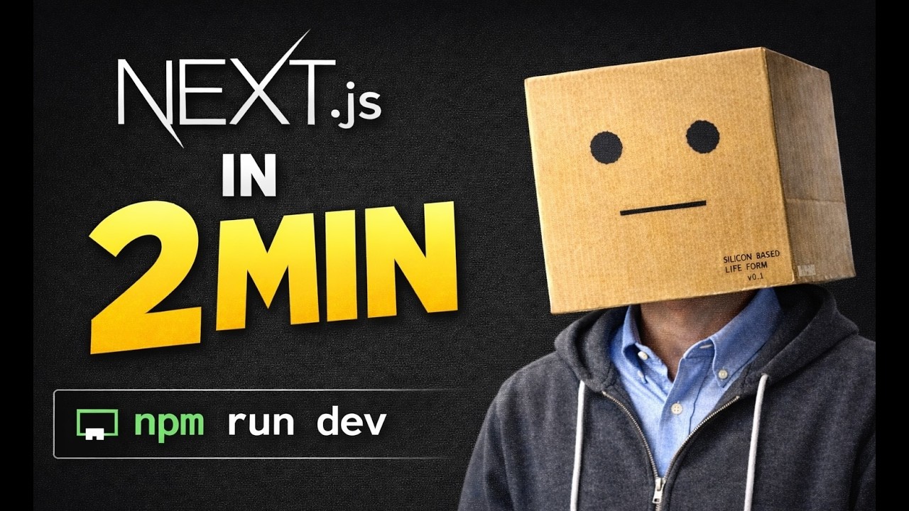 How to Install Next.js in 2 Minutes (Beginners, Just Do This) - YouTube