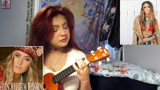 Video thumbnail of "Things A Man Oughta Know by Lainey Wilson (Ukulele Cover)"