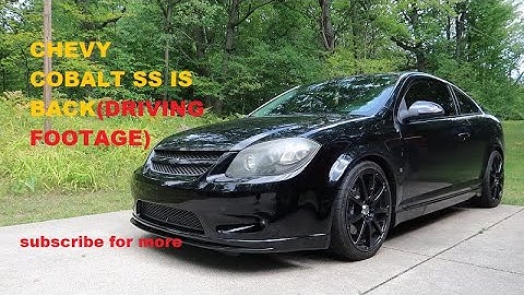 Chevy cobalt ss is back (DRIVING FOOTAGE)