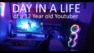 Day In a Life of a 13 Year Old Youtuber!