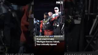 Chicago boat crash in Lake Michigan leaves 1 dead, 4 critically injured