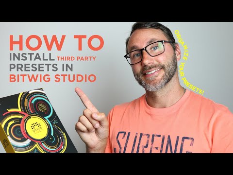 How To Install Third Party Presets in Bitwig Studio Basics E12
