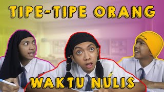 TIPE-TIPE MURID WAKTU NULIS CHECK!! #sptrakori #tiktok