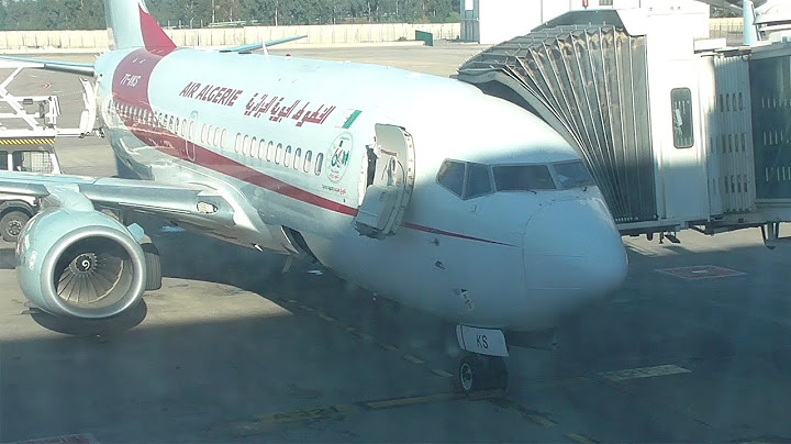 رحلة طيران مع الخطوط الجوية الجزائرية | Air Algérie Flight Report
