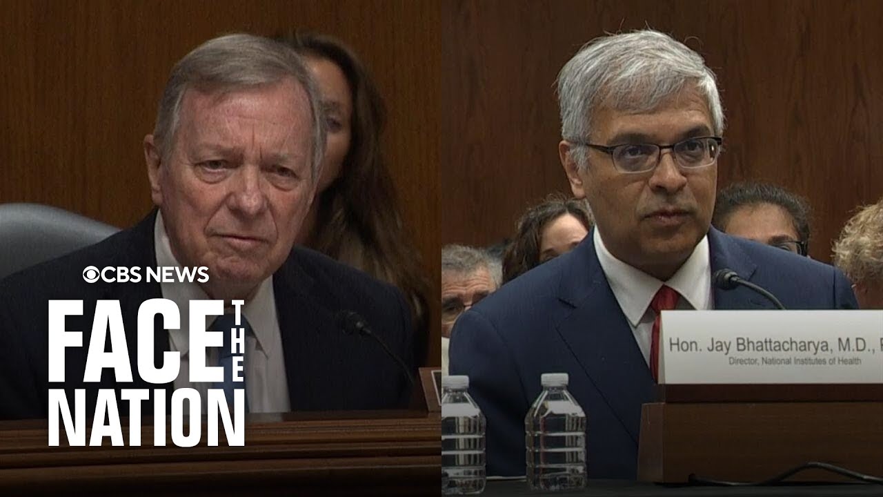 Sen. Durbin slams NIH director over medical research cuts: "I'm personally disappointed"