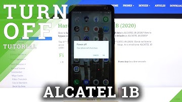 How to Switch Off ALCATEL 1B 2020 | Turn Off Android Device