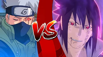 ¿Quién es más fuerte Kakashi o Sasuke?