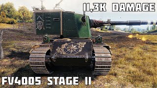FV4005 Stage II • 11,3K DAMAGE 8 KILLS • World of Tanks