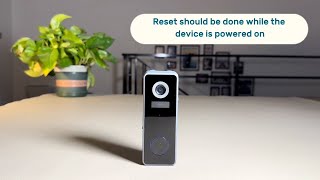 How to reset the TieJus × ZUMIMALL J7 doorbell camera screenshot 1