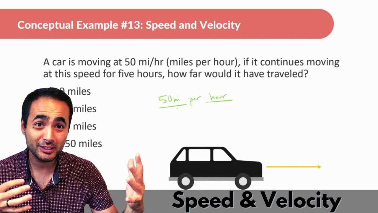 Speed versus Velocity