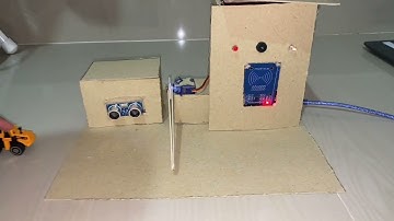 Proyek Palang Pintu Otomatis Arduino Uno