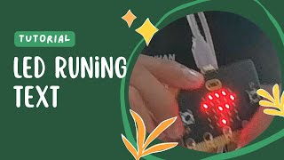 Demo - Microbit LED RUNNING TEXT