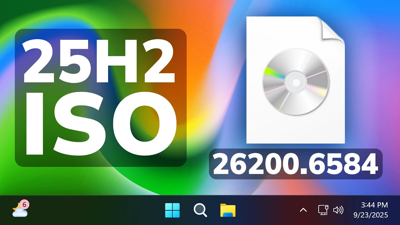 Windows 11 25H2 Official Final Release ISO Now Available - YouTube