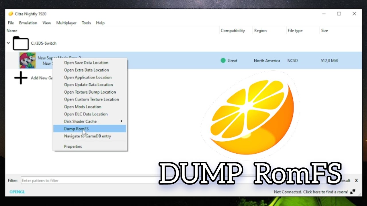 [TUTORIAL] How to extract/dump romfs with Citra Emulator (PC) YouTube