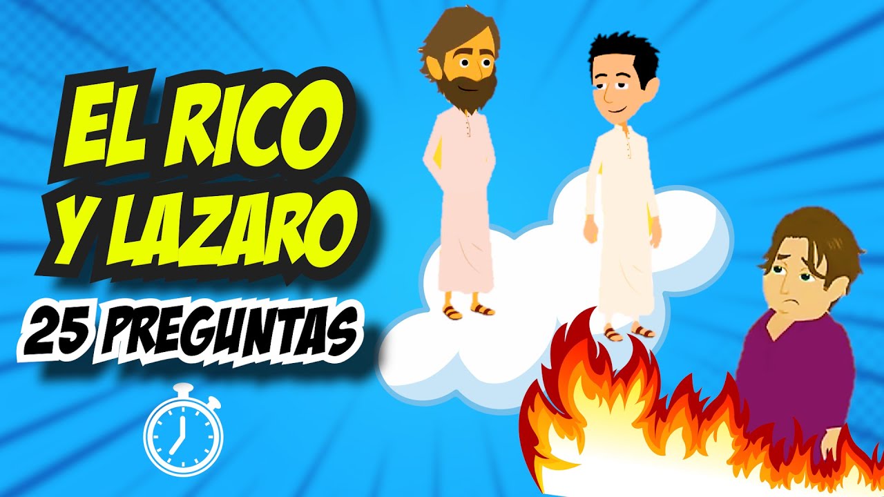 25 PREGUNTAS BIBLICAS SOBRE EL RICO Y LAZARO - YouTube