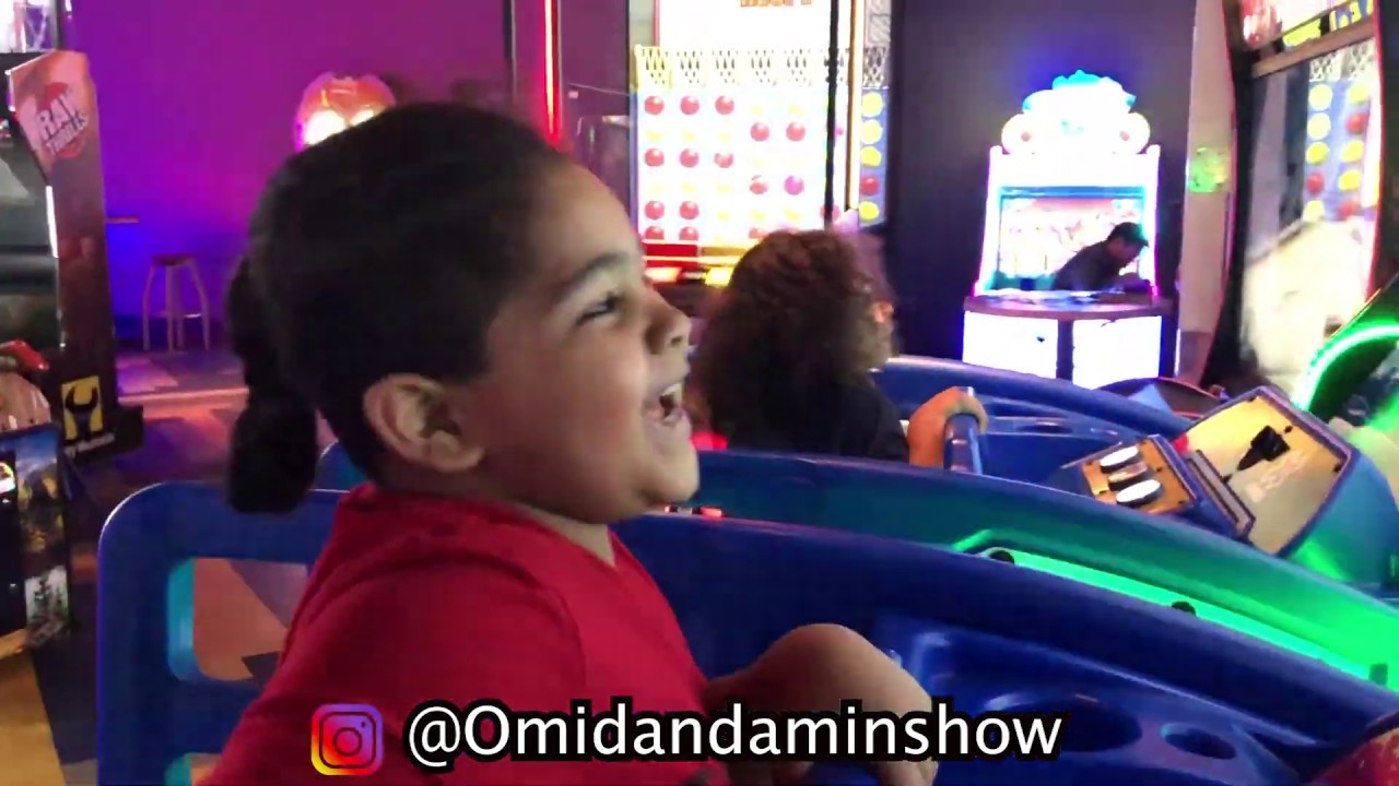 Amin and Omid Kids Arcade Games Amusement Center Playtime