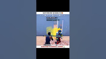 Wait For End 🗿 SIGMA 1V3 CLUTCH 🤯#pubgmobile #sigmarule