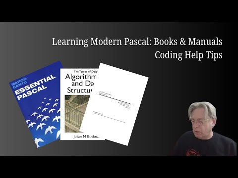 Learning Pascal: Books, Free Pascal Docs & Getting Better Help with Coding