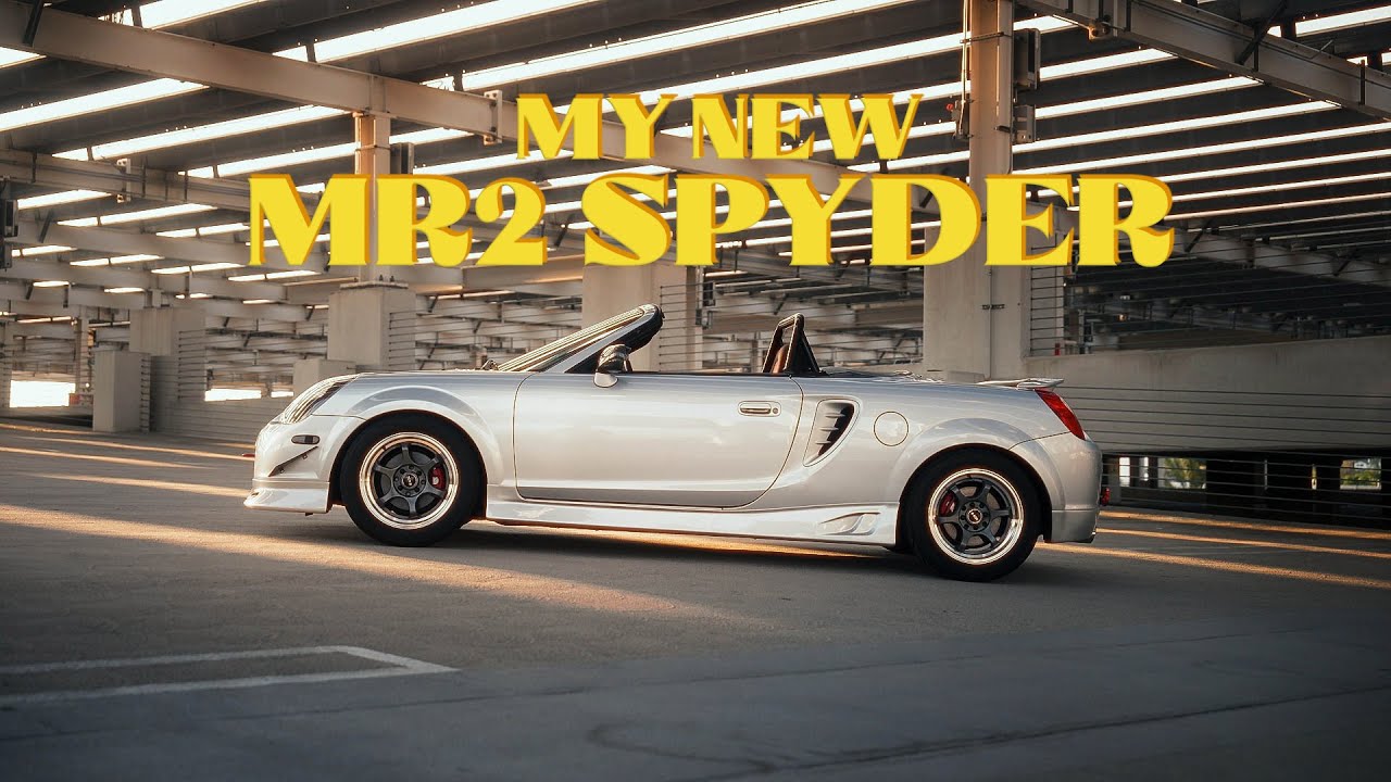 Revealing My New MR2 Spyder