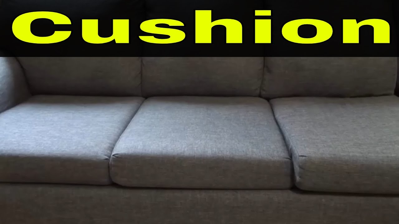 Quick and Easy (And Cheap!) way to fix your sagging couch cushions. #DIY  #ProjectRandi #Couch #Cushions #Home