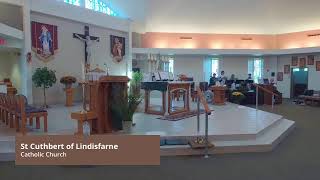 22-Oct-2023, Sunday Mass, St. Cuthbert of Lindisfarne, Indianapolis IN